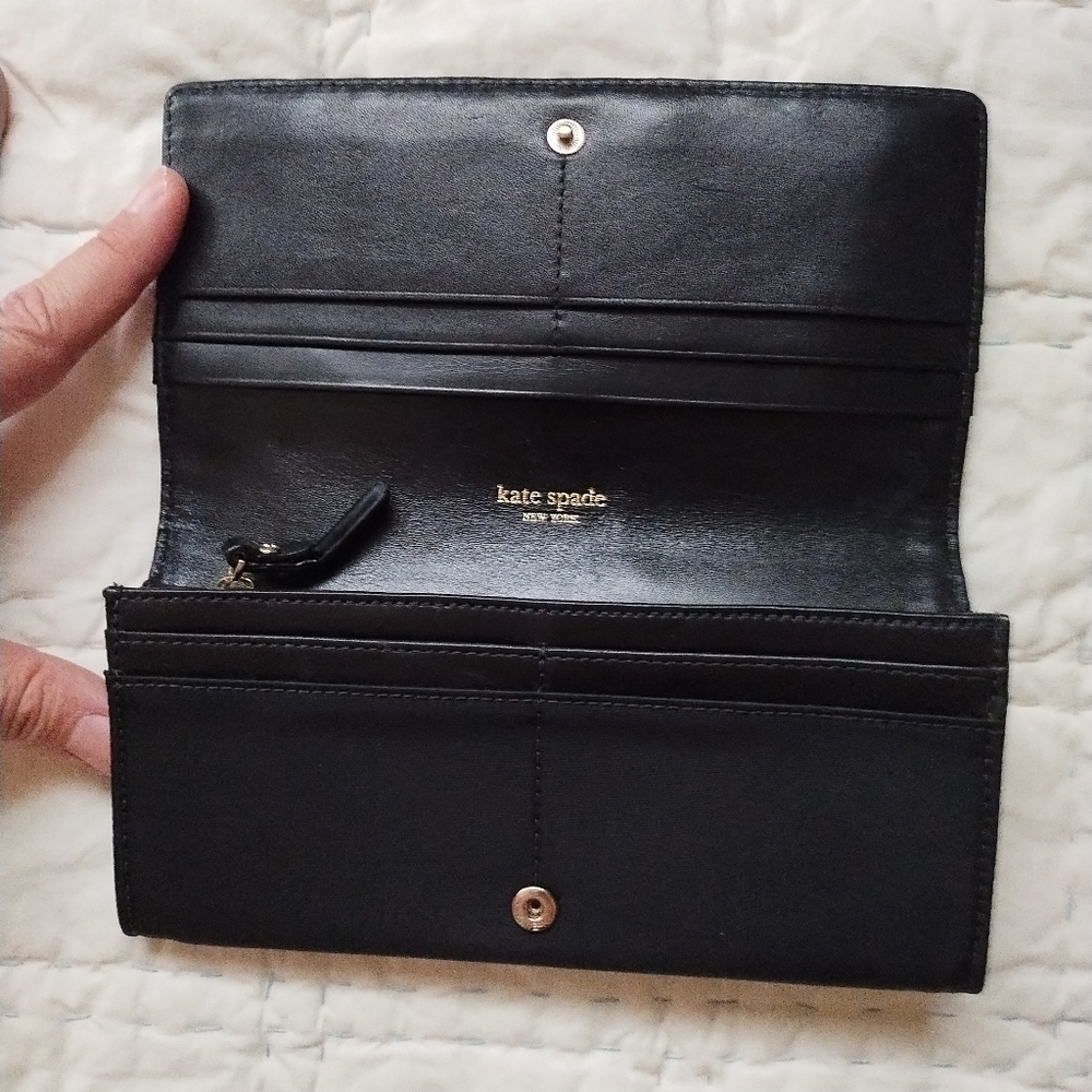 Kate Spade Black Wallet - Picture 2 of 4